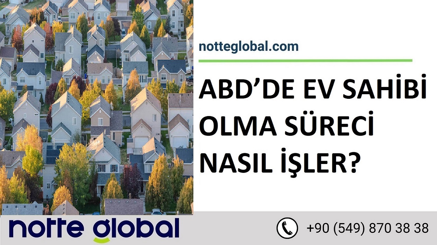 ABD’DE EV SAHİBİ OLMA SÜRECİ NASIL İŞLER