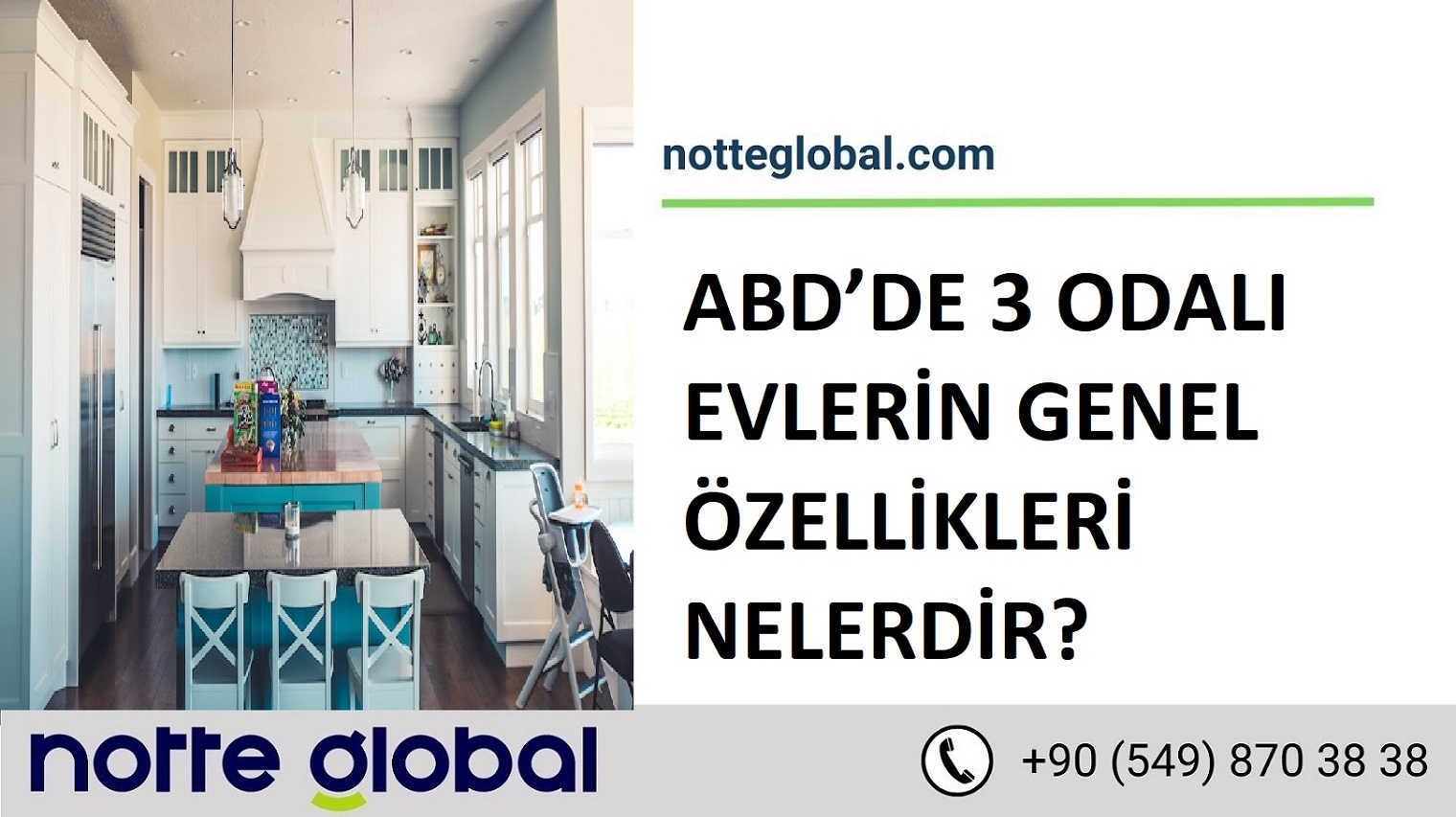 ABD’DE 3 ODALI EVLERİN GENEL ÖZELLİKLERİ NELERDİR?