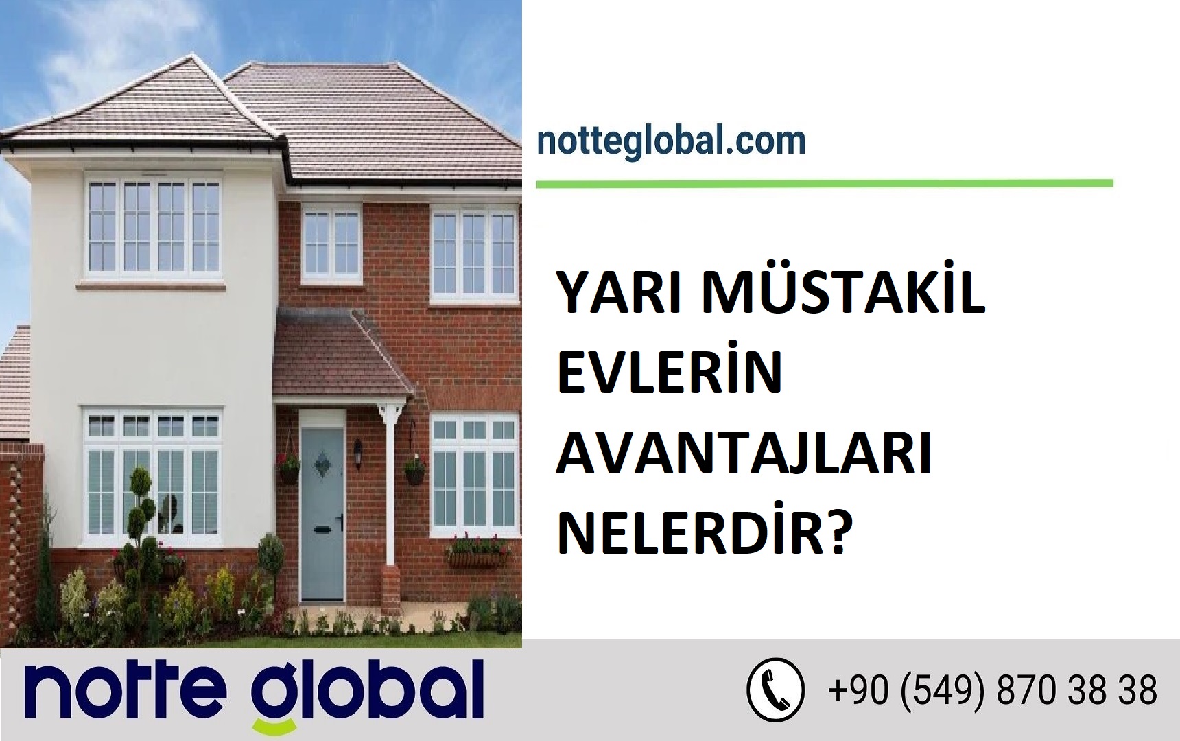 YARI MÜSTAKİL EVLERİN AVANTAJLARI NELERDİR