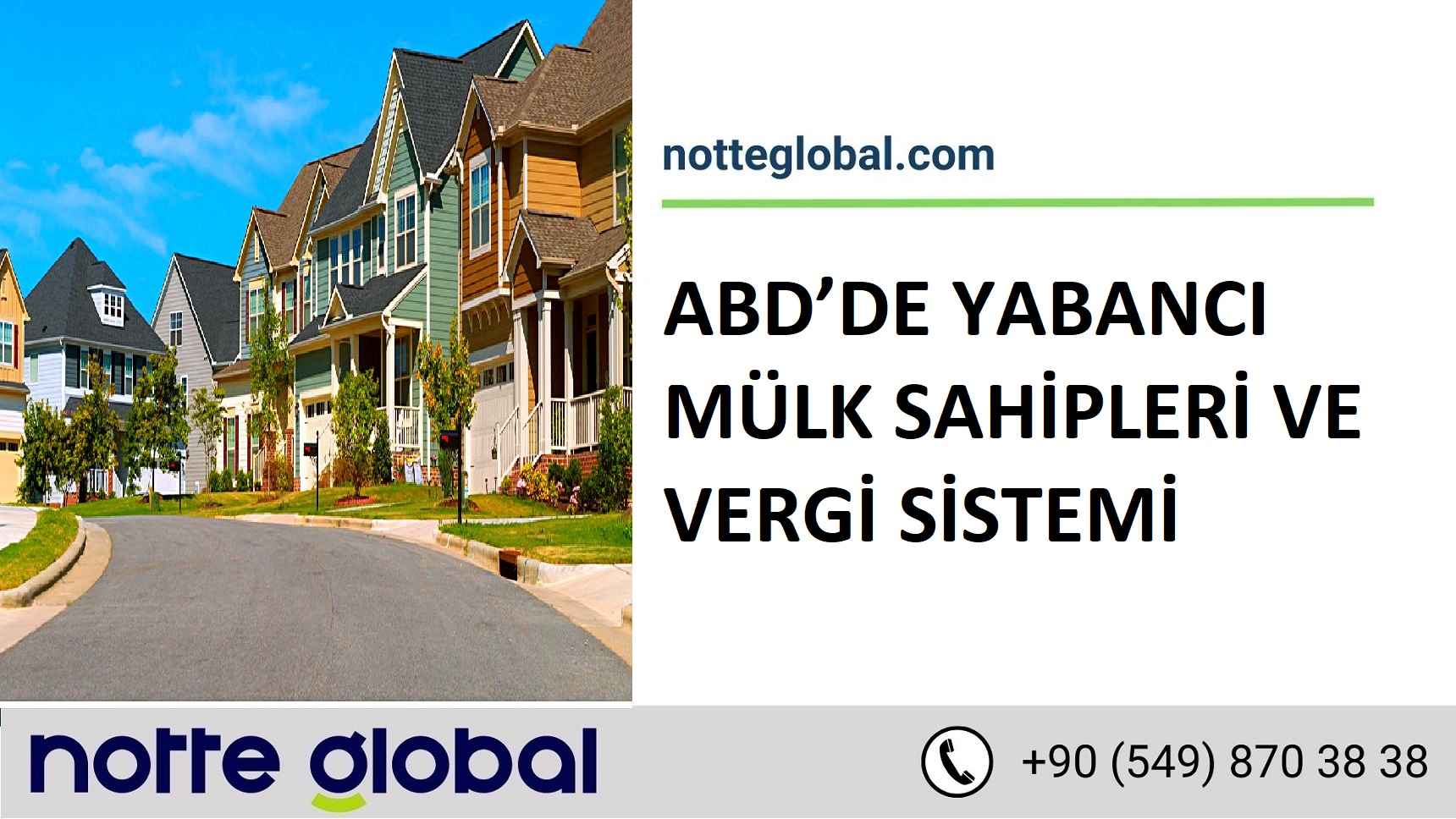 ABD’DE YABANCI MÜLK SAHİPLERİ VE VERGİ SİSTEMİ