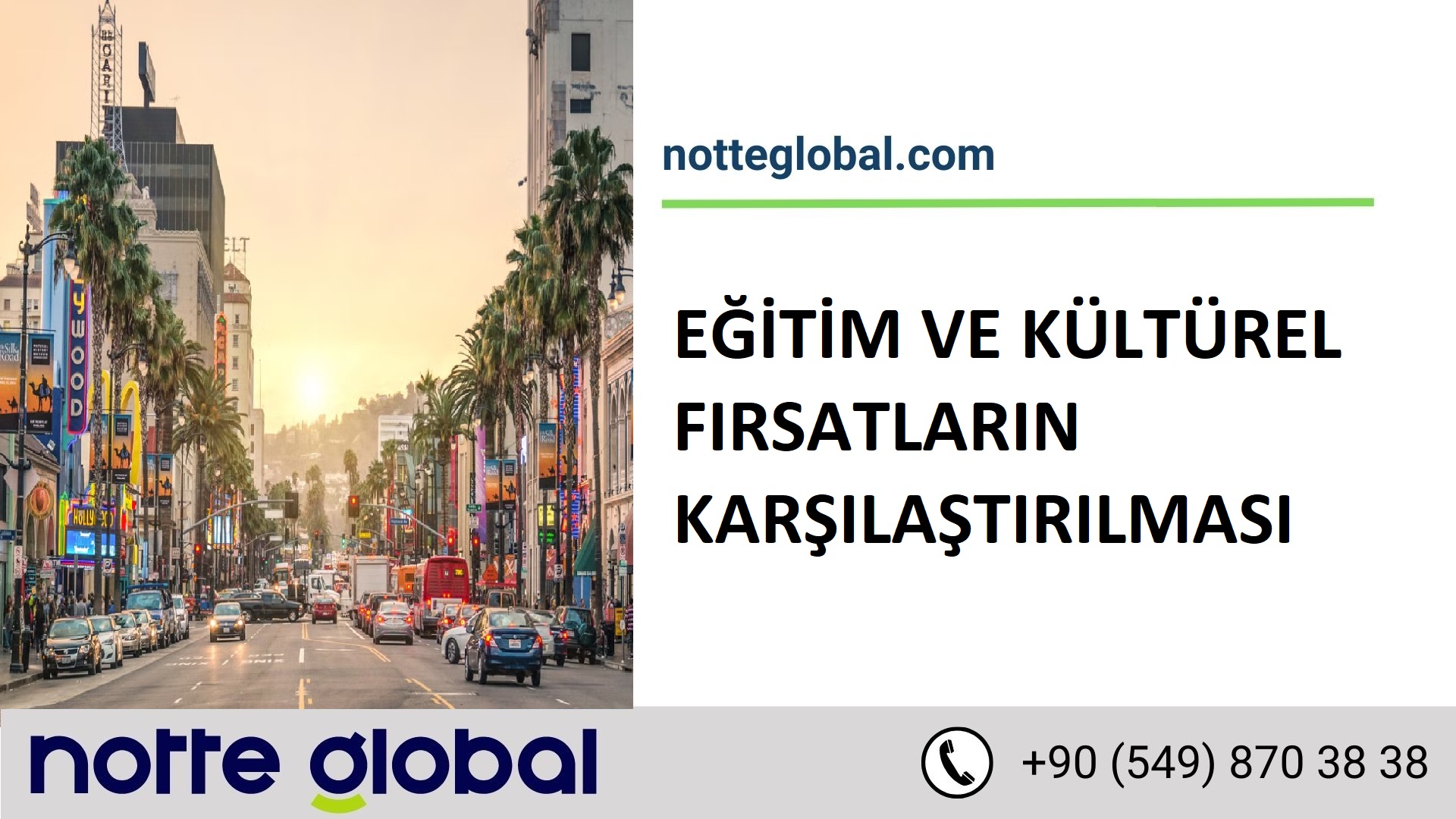 EĞİTİM VE KÜLTÜREL FIRSATLARIN KARŞILAŞTIRILMASI