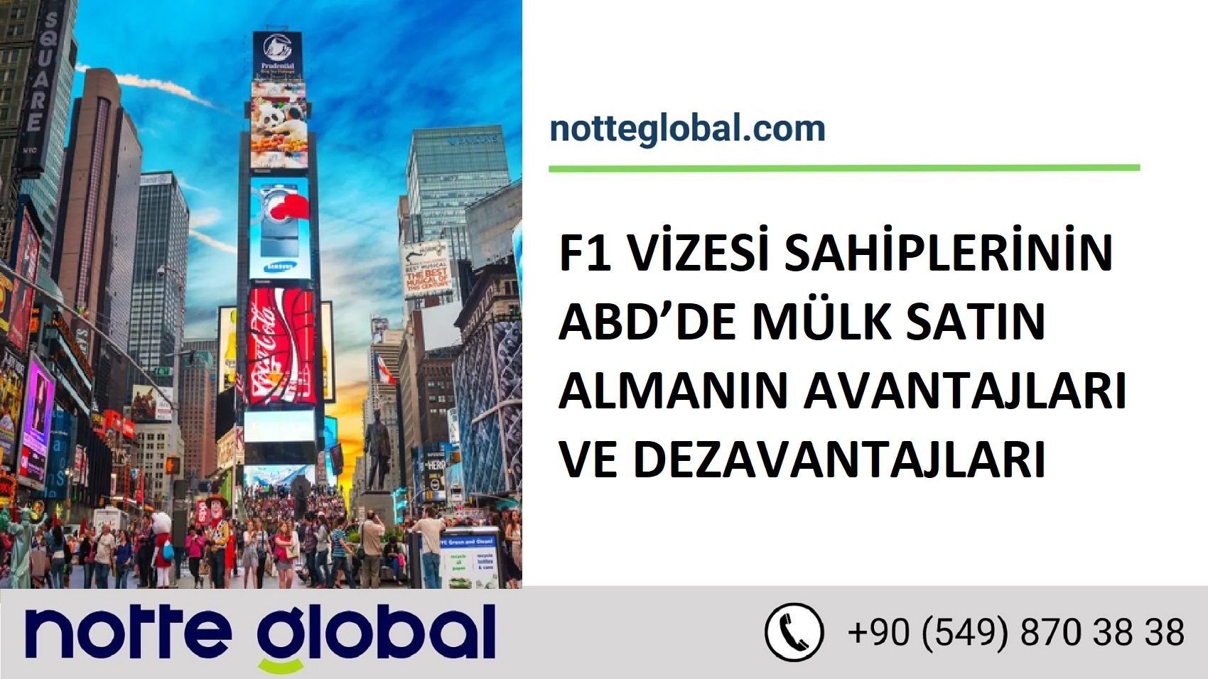 F1 VİZESİ SAHİPLERİNİN ABD’DE MÜLK SATIN ALMANIN AVANTAJLARI VE DEZAVANTAJLARI